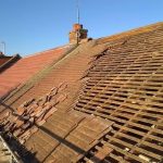 removing the old roof